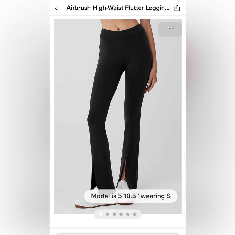 ALO // high waist flutter legging
